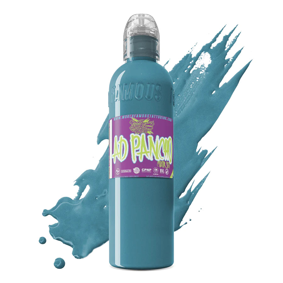 A.D. Pancho Proteam Color Light Blue - Premium Waterproof Outdoor Poncho for Camping, Hiking & Emergency Use