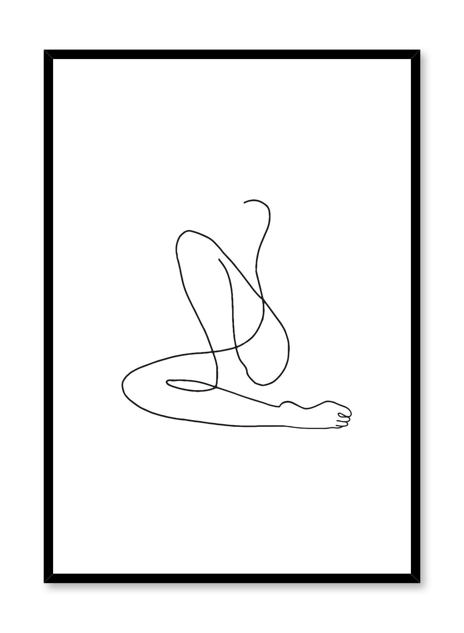 Flow Poster - High-Quality Wall Art Print for Home & Office Decor | Perfect for Living Room, Bedroom & Workspace Aesthetics