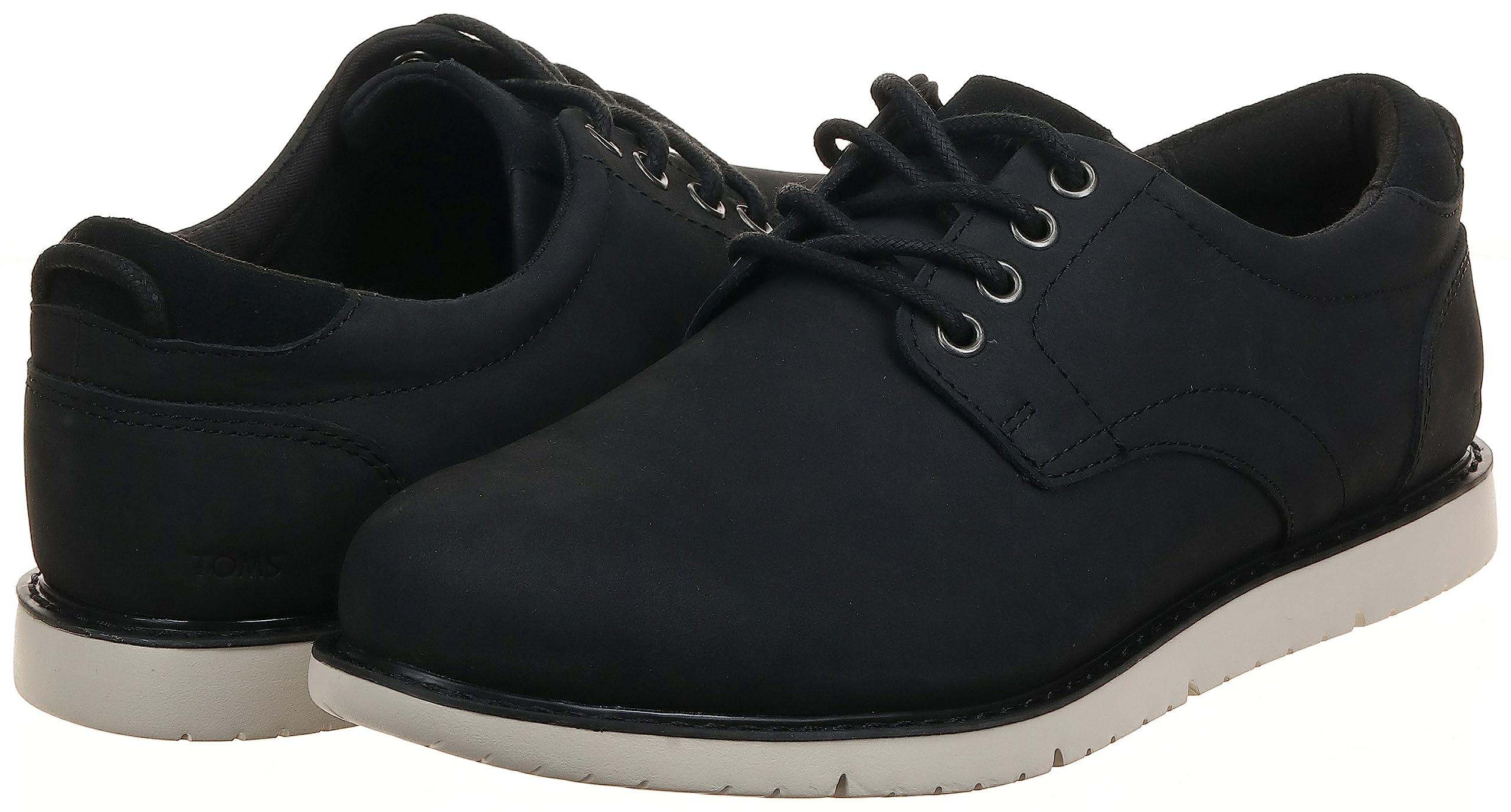 TOMS Navi Oxford Black Denim Shoes for Men - Size 13 D (M) - Comfortable Casual Sneakers for Walking, Work & Everyday Wear