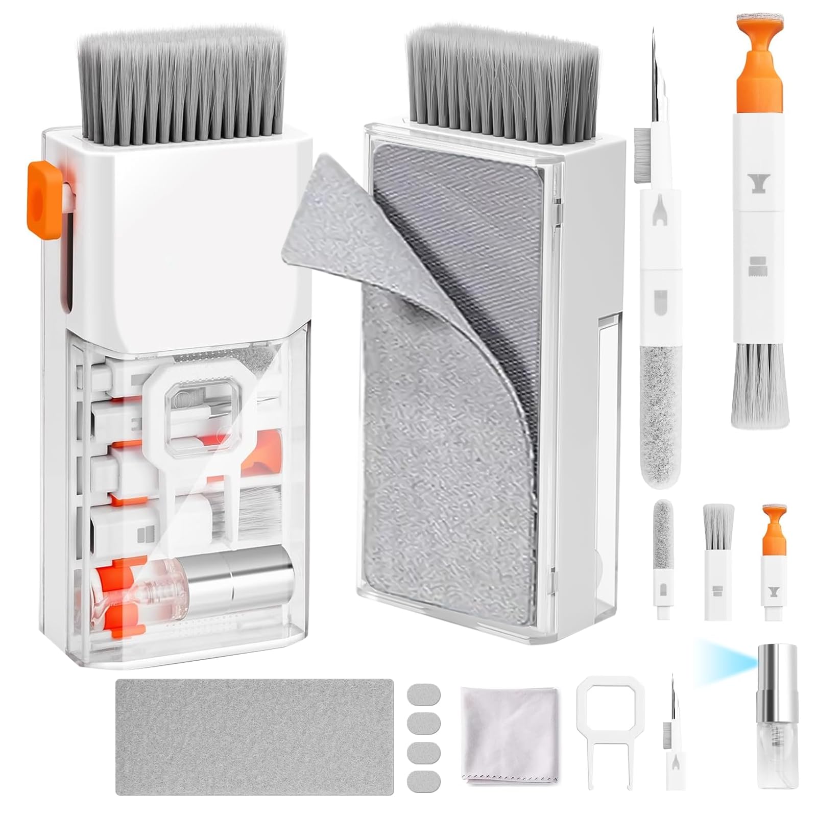 AirPods Cleaning Kit for Pro 1/2/3 - Wireless Earbuds & Phone Cleaner with Brush - Perfect for Travel & Office Use