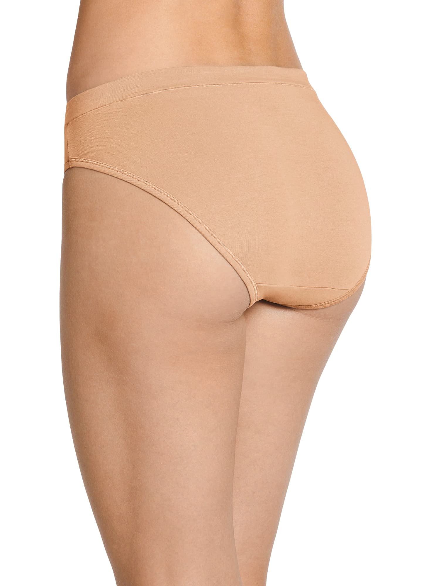 Jockey Women's Cotton Stretch Bikini Underwear - Soft Breathable Comfort Fit Panties for Everyday Wear, Yoga & Lounge