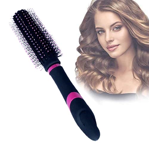 Majik Round Hair Brush for Blow Drying - Professional Styling Tool for Wet, Curly & Straight Hair - Perfect for Salon-Quality Blowouts at Home