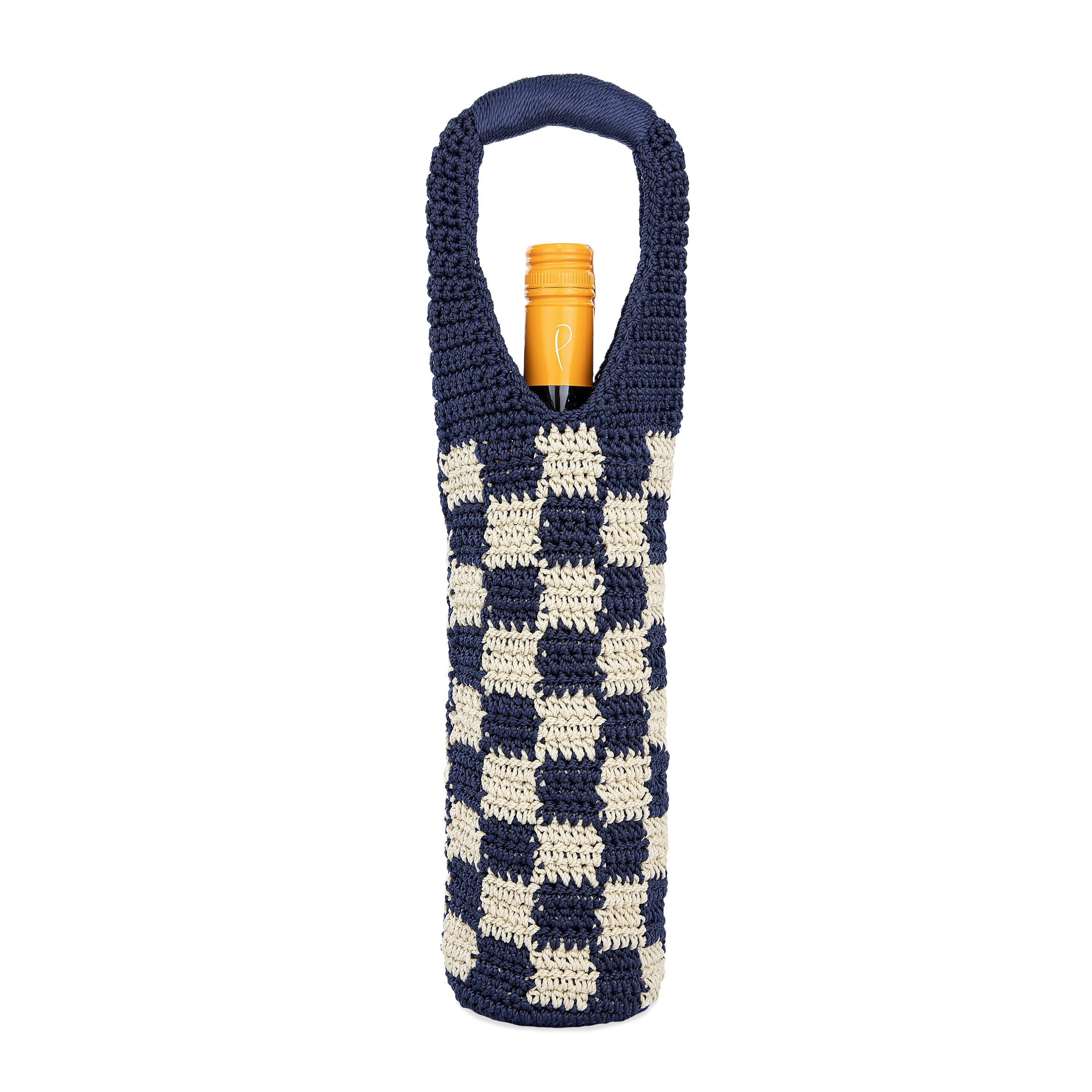 Premium Insulated Wine Tote Bag - Leakproof Reusable Wine Carrier with Adjustable Shoulder Strap for 2 Bottles - Perfect for Travel, Picnics, Gifts & Wine Tasting Events
