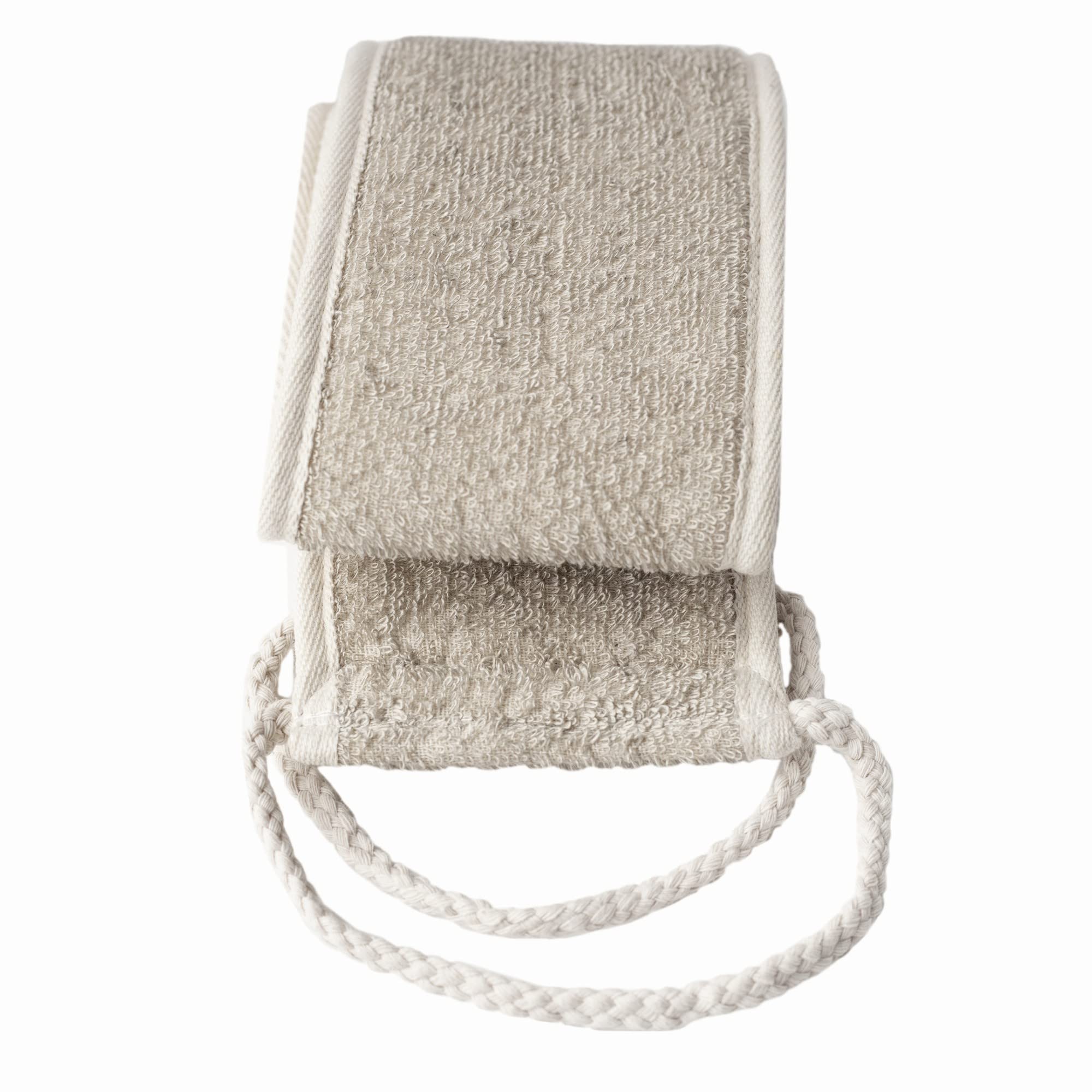 Exfoliating Back Scrubber for Shower - Loofah Body Scrubber for Men & Women, Long Handle Back Washer for Deep Cleansing & Skin Exfoliation - Perfect for Shower, Bath, Spa & Sensitive Skin Care