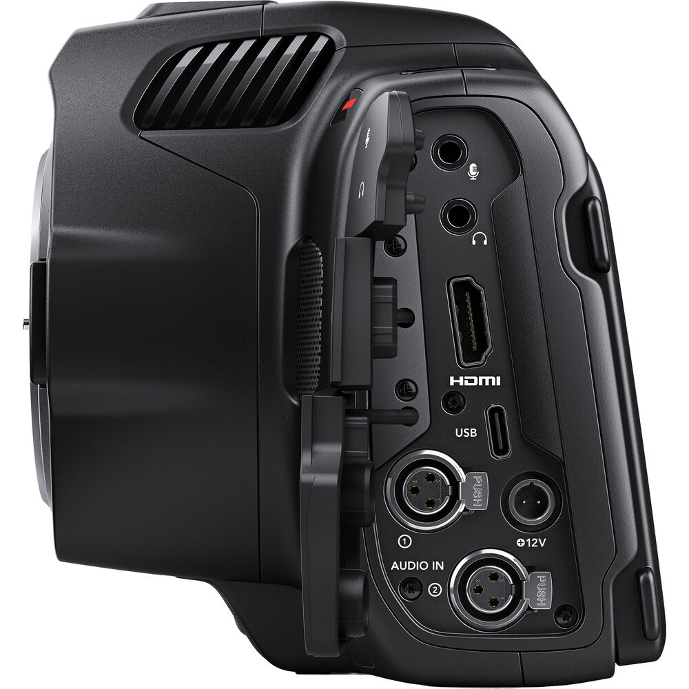 Blackmagic Design Pocket Cinema Camera 6K Pro - Canon EF Mount Digital Cinema Camera for Filmmaking, Vlogging & Professional Video Production