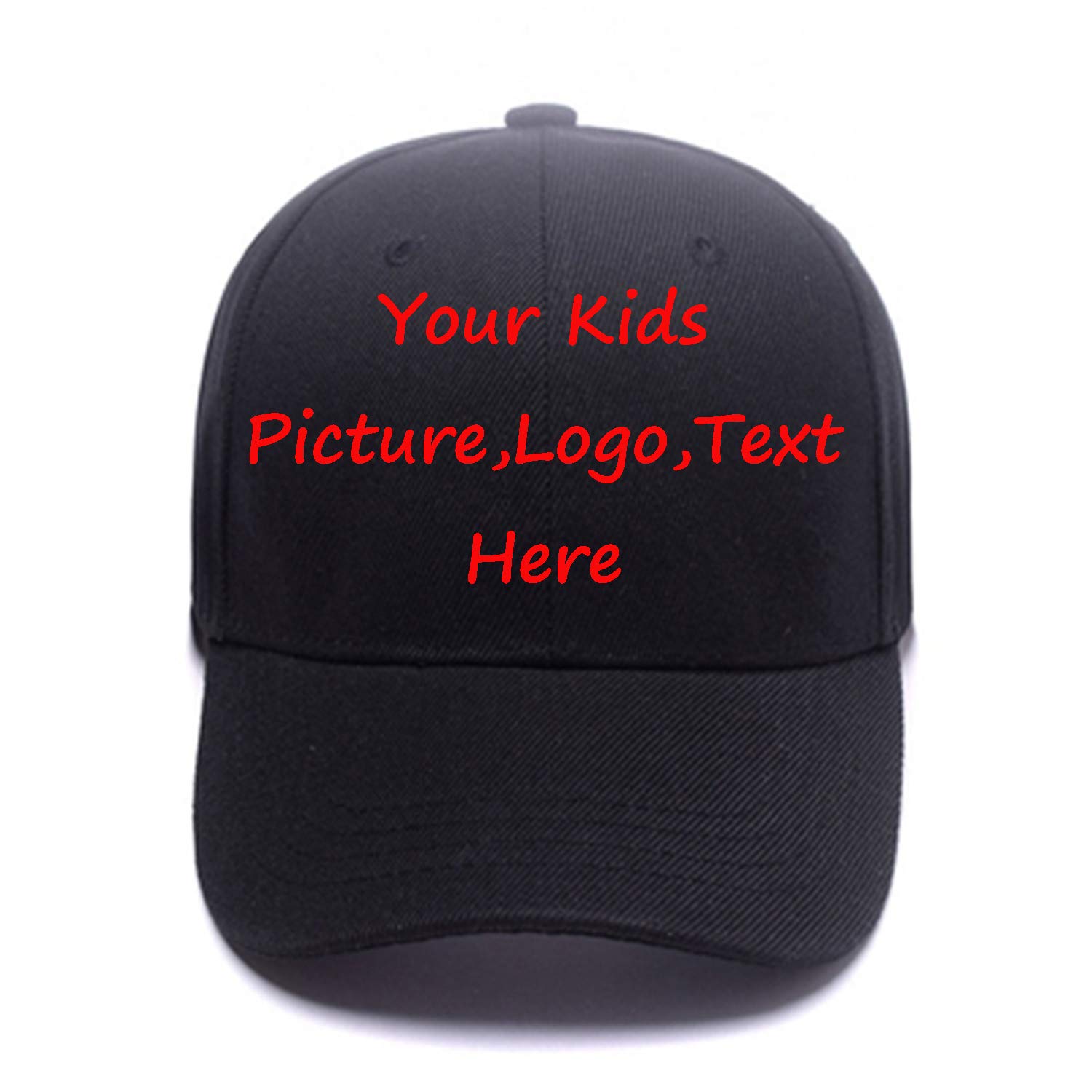 Custom Kids Baseball Hats for Boys & Girls - Breathable Mesh Snapback Sun Hats for Outdoor Play, Sports & Summer Activities