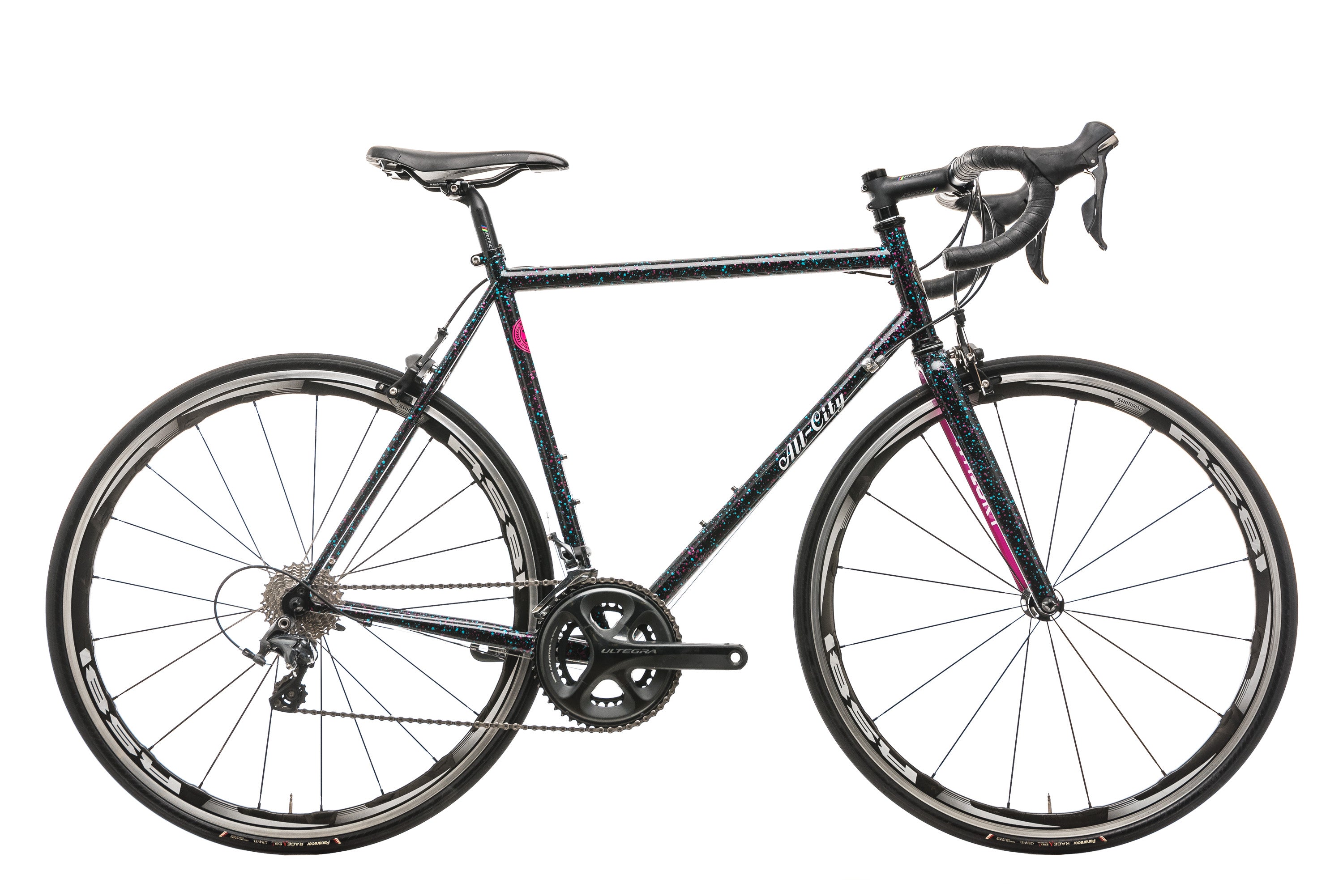 All City Mr. Pink 10th Anniversary Edition Road Bike 2019 - 55cm Lightweight Aluminum Frame for Urban Commuting & Weekend Rides