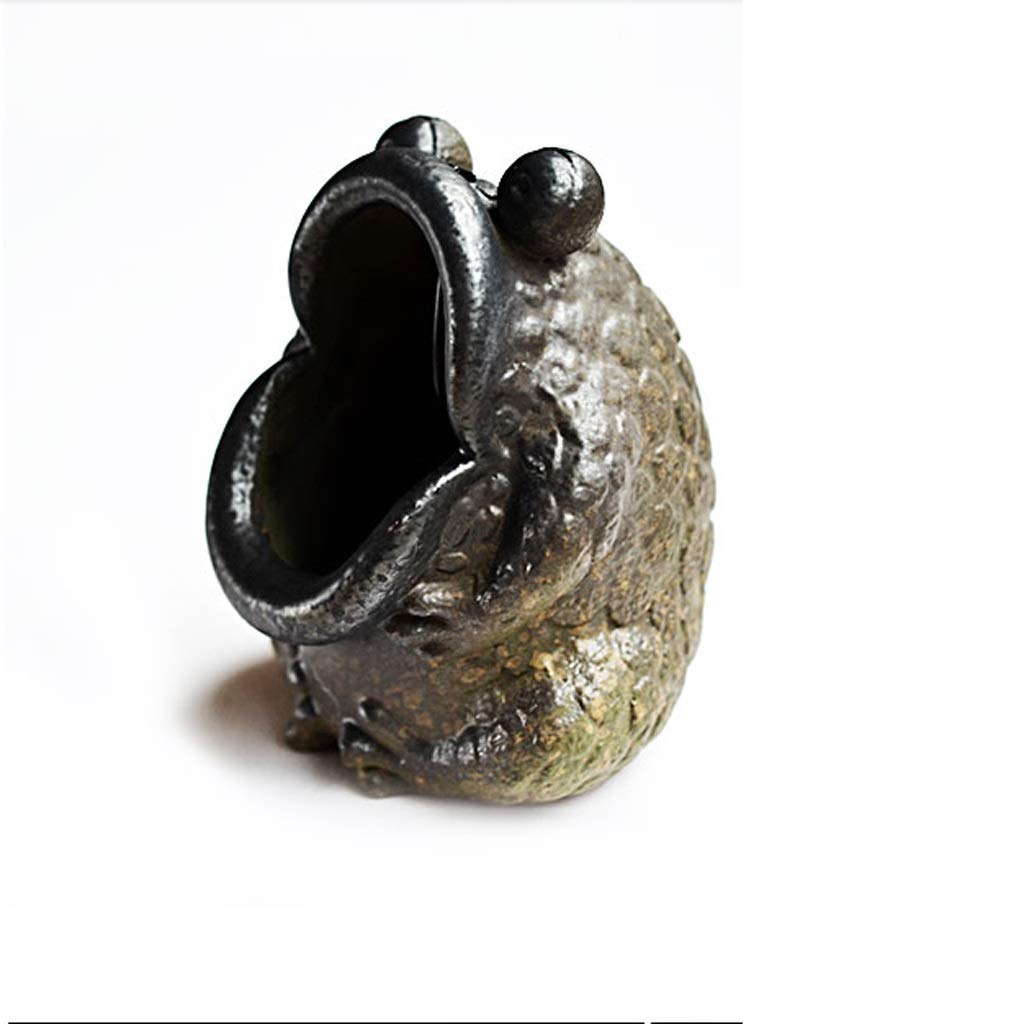 CAIMEI Durable Ceramic Cigar Ashtray - Animal Shaped Cigarette Holder & Ash Tray for Desktop - Indoor/Outdoor Decoration & Incense Burner - Perfect for Home, Office, Patio, and Smoking Lounges