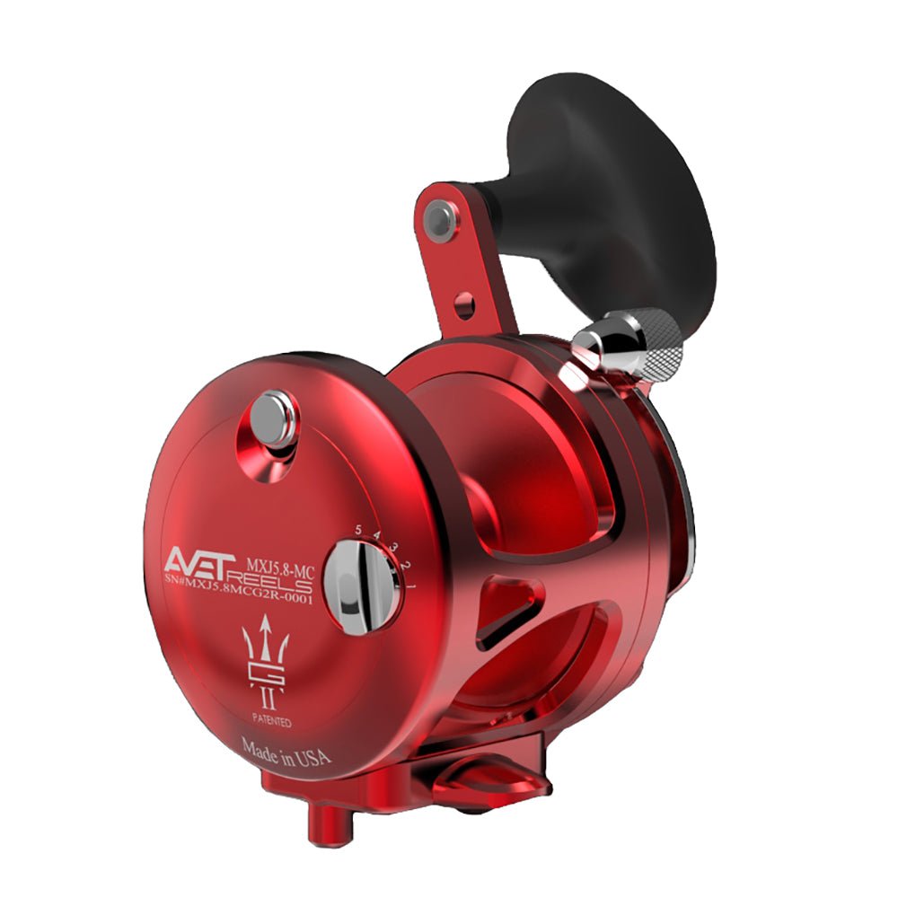 Avet MXJ G2 5.8:1 Single Speed Fishing Reel - Saltwater & Freshwater Spinning Reel for Offshore & Inshore Fishing