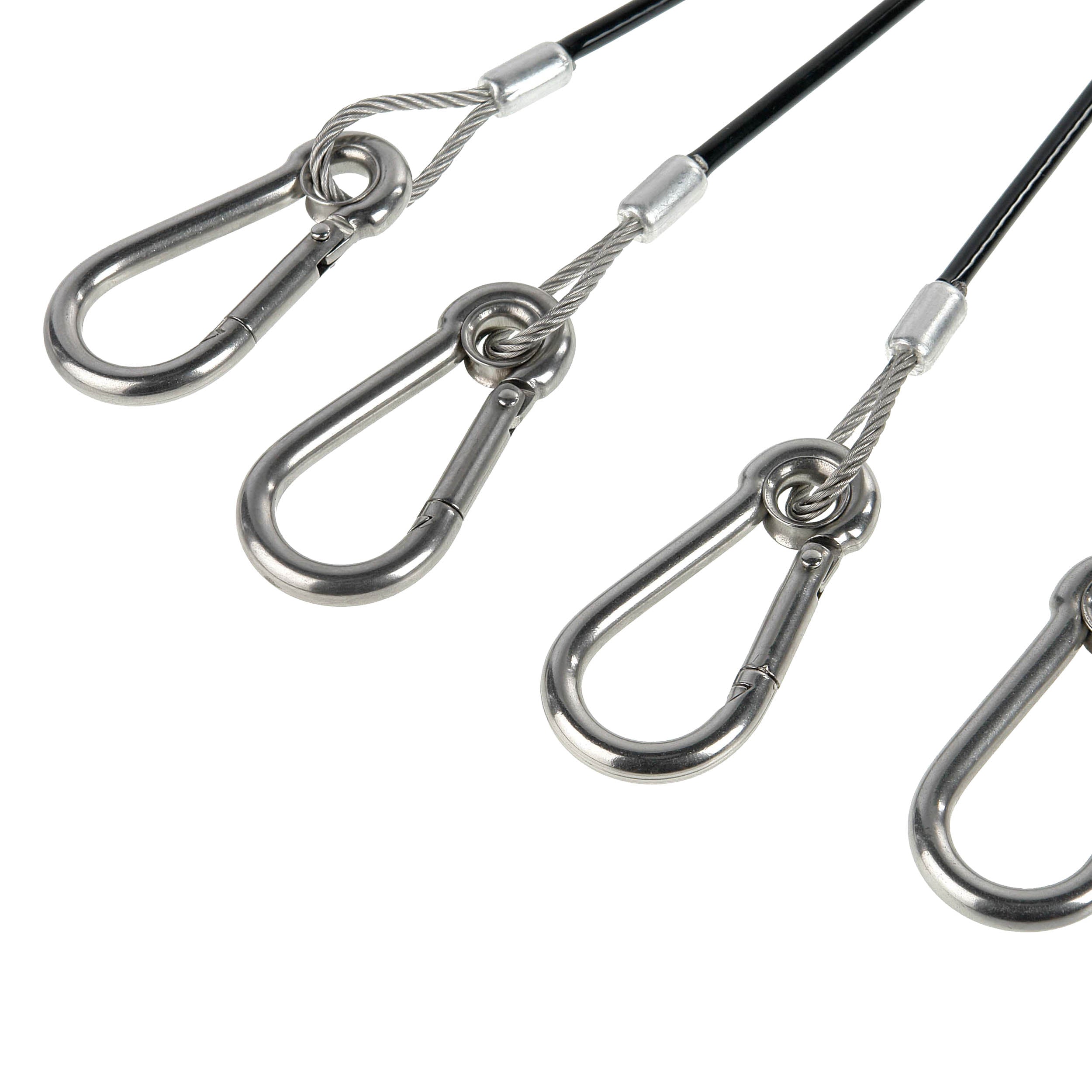 KNOLED SCH01 Braided Steel Security Cable for KNOLED P600Bi - Durable Anti-Theft Locking Cord for Studio Equipment & Electronics