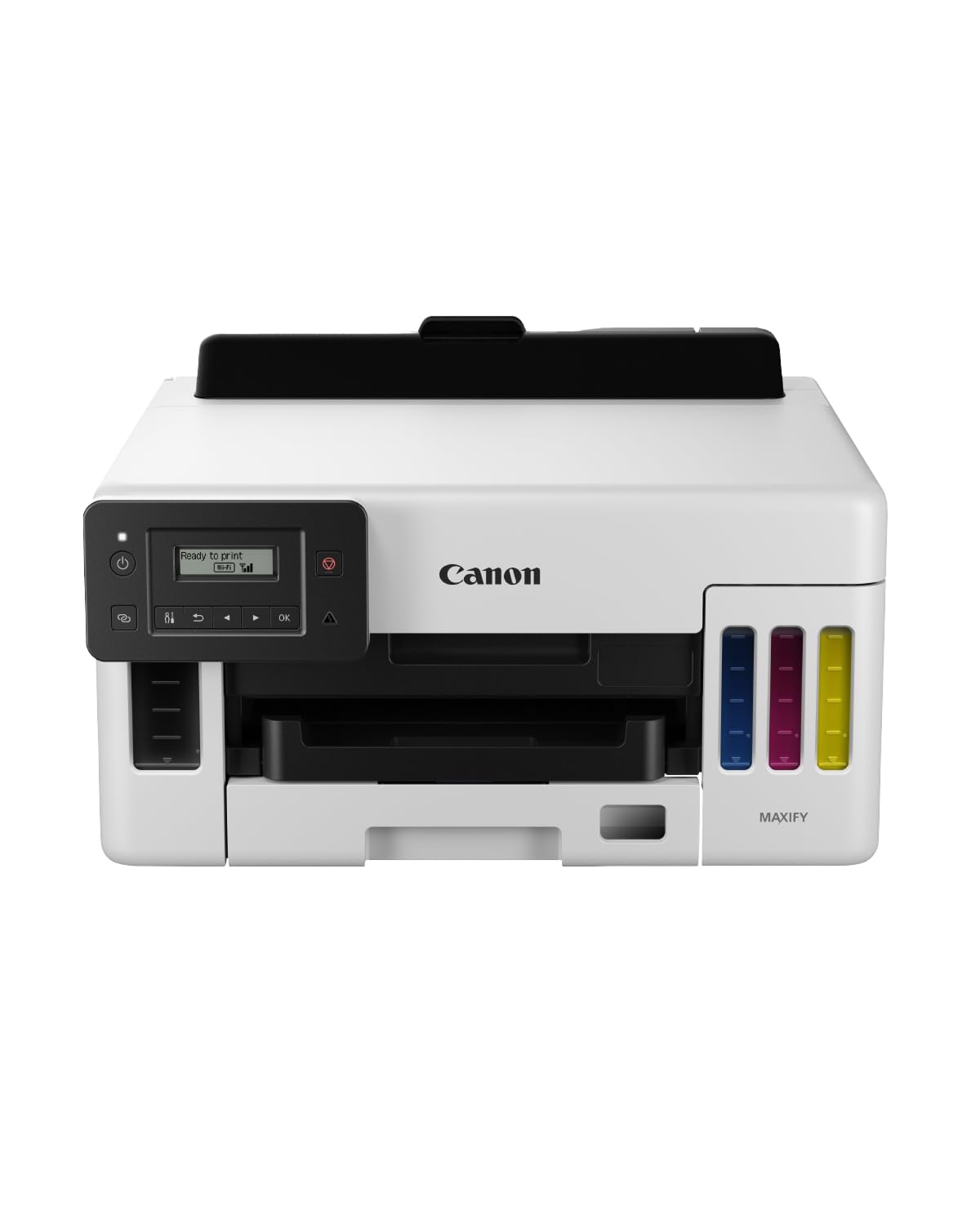 Canon MAXIFY GX5050 Wireless All-in-One Inkjet Printer with MegaTank - High-Yield Color Printer for Home & Office | WiFi, Ethernet, USB Connectivity | A4 Printing | Ideal for Documents, Photos & School Projects