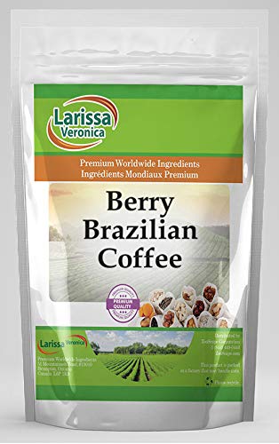 Premium Brazilian Berry Flavored Whole Coffee Beans - Gourmet, Naturally Flavored, 16 oz (3 Pack) - Perfect for Home Brewing, Office Use & Gift Giving