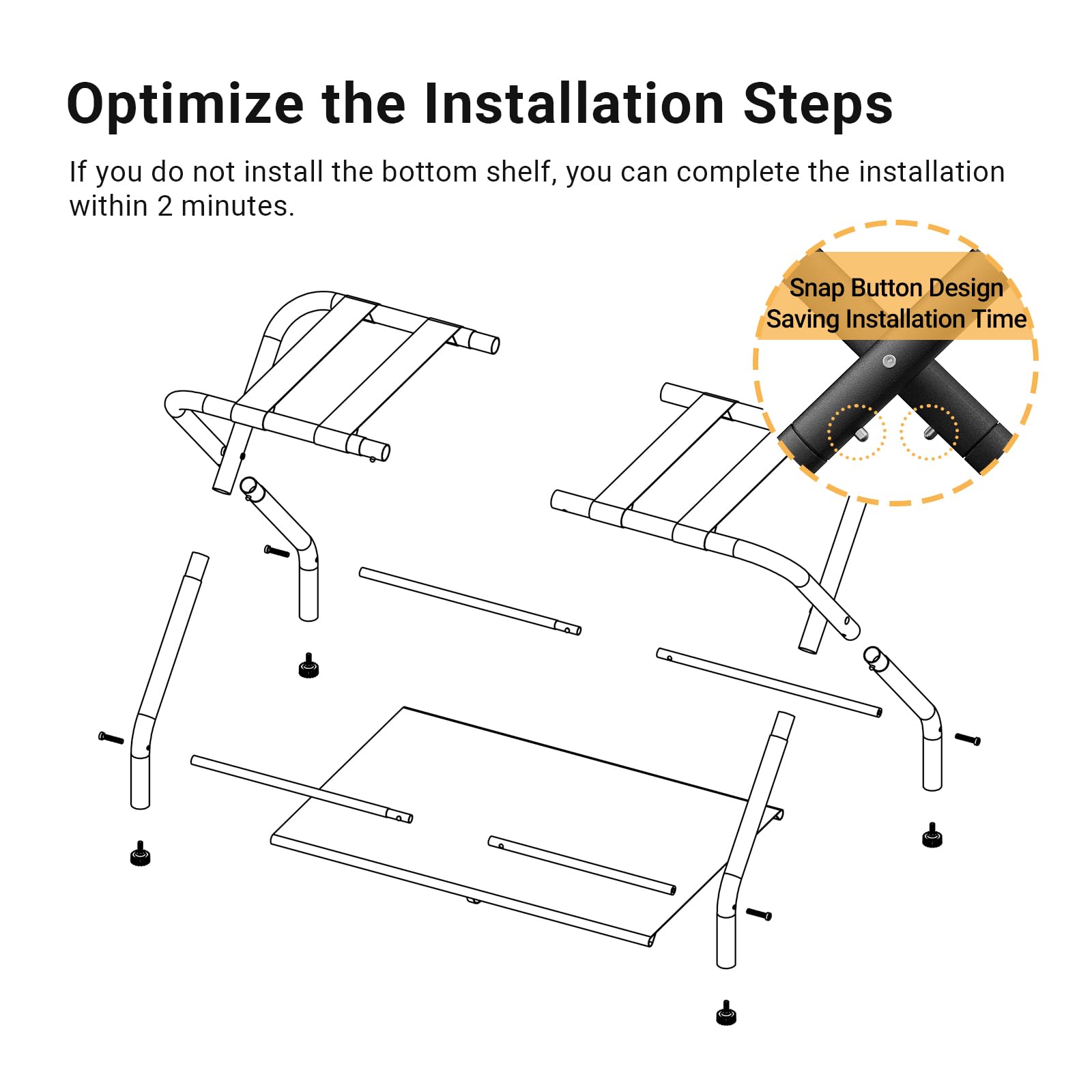 Dunatou Folding Luggage Rack with Storage Shelf - Heavy Duty 200 lb Capacity - Space Saving Suitcase Stand for Hotel Bedroom, Guest Room & Home Use - Sturdy Black Travel Organizer for Suitcases & Bags