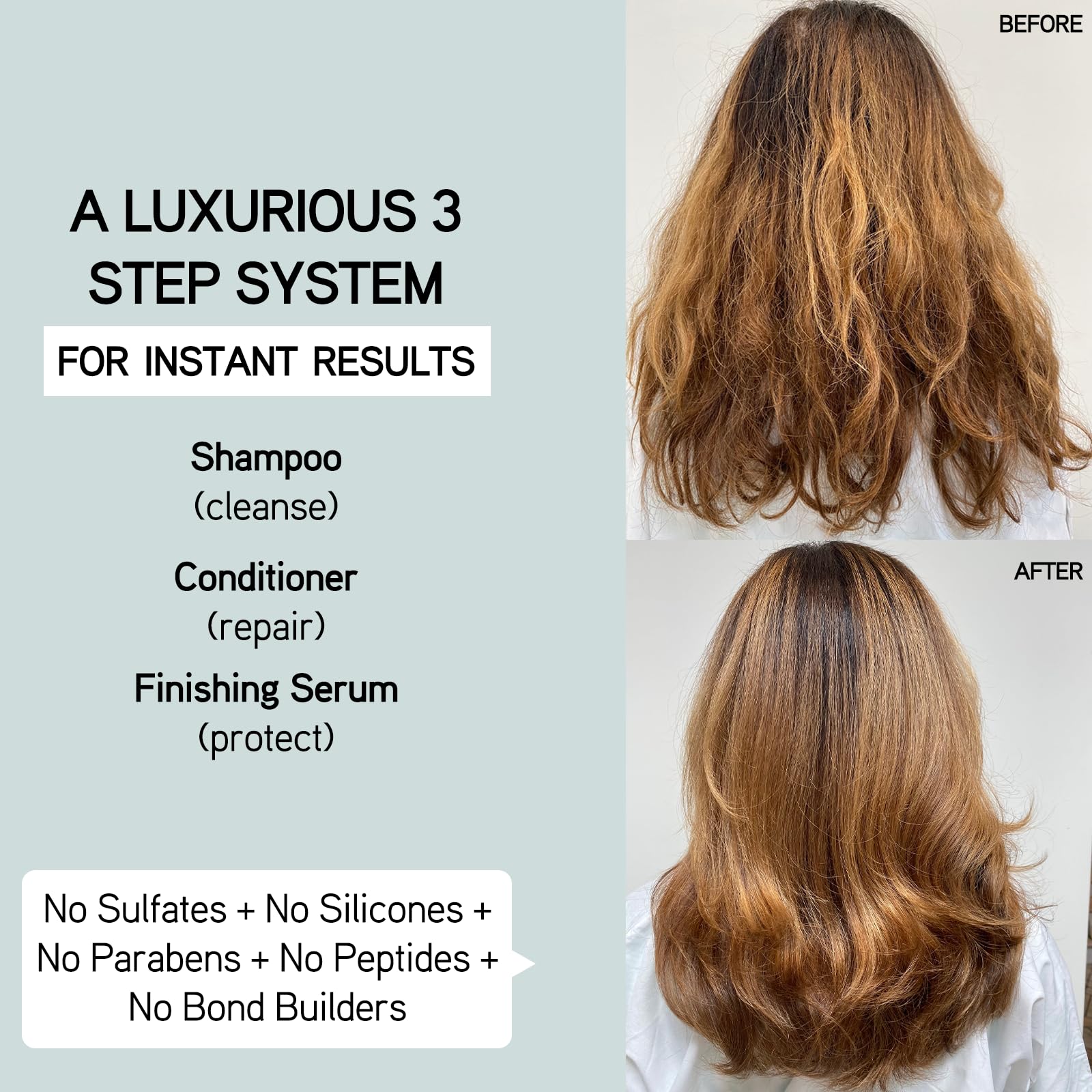 Iles Formula Signature Collection Shampoo, Conditioner & Finishing Serum Set with Limited Edition Gift Sleeve & Comb - Premium Hair Care for Women - Perfect for Gifting, Special Occasions & Daily Hair Routine