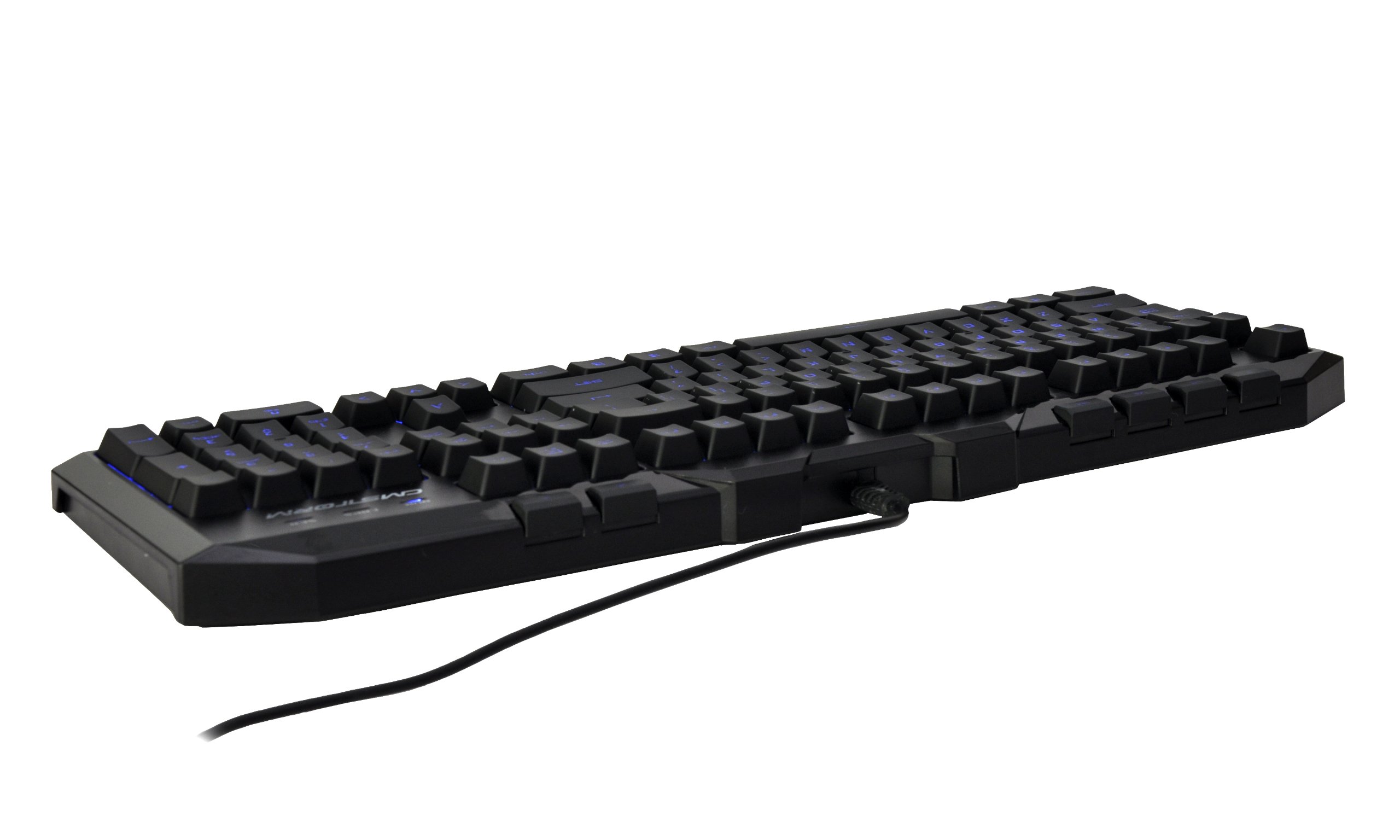 Cooler Master Devastator Blue LED Gaming Keyboard and Mouse Combo - Wired USB Mechanical Keyboard with Ergonomic Mouse for PC Gamers - Perfect for FPS, MOBA and Esports Gaming