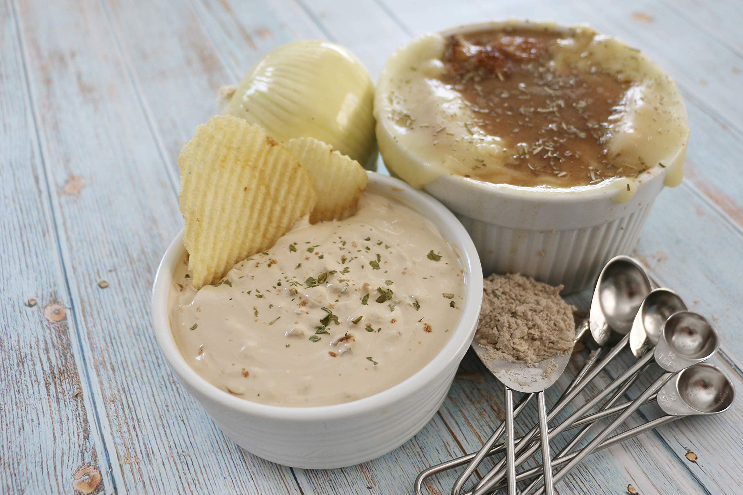 Gluten Free & Dairy Free Onion Soup Mix or Dip - 2.0 oz | All Natural Seasoning for Soups, Salads & Snacks | Vegan & Allergy-Friendly Cooking Ingredient | Perfect for Keto, Paleo & Healthy Lifestyles
