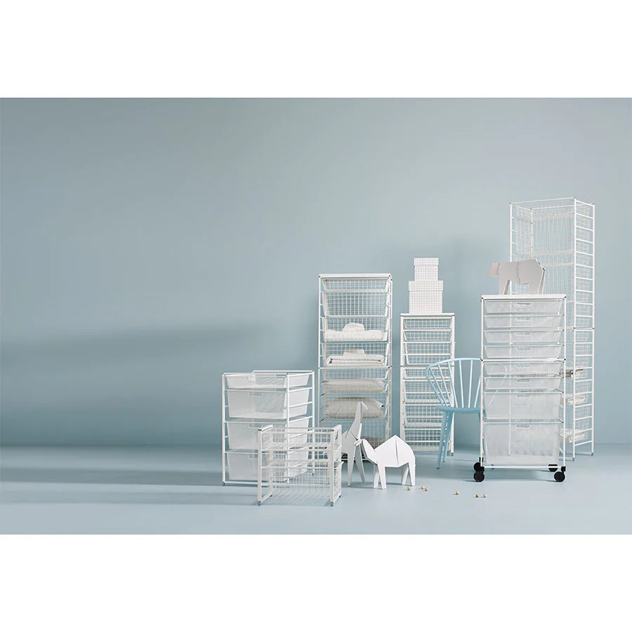 550mm Wide Wire Basket - Mini & Standard Depth for Storage and Organization - Perfect for Kitchen, Bathroom, and Garage Use