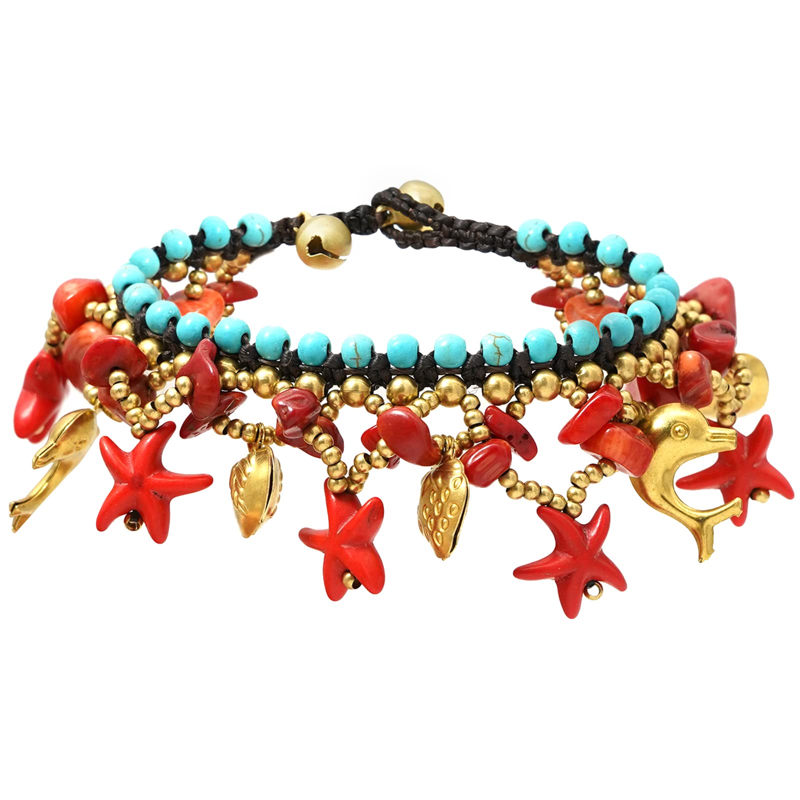 Boho Beach Bracelets for Women - Starfish Fashion Jewelry for Summer & Vacations
