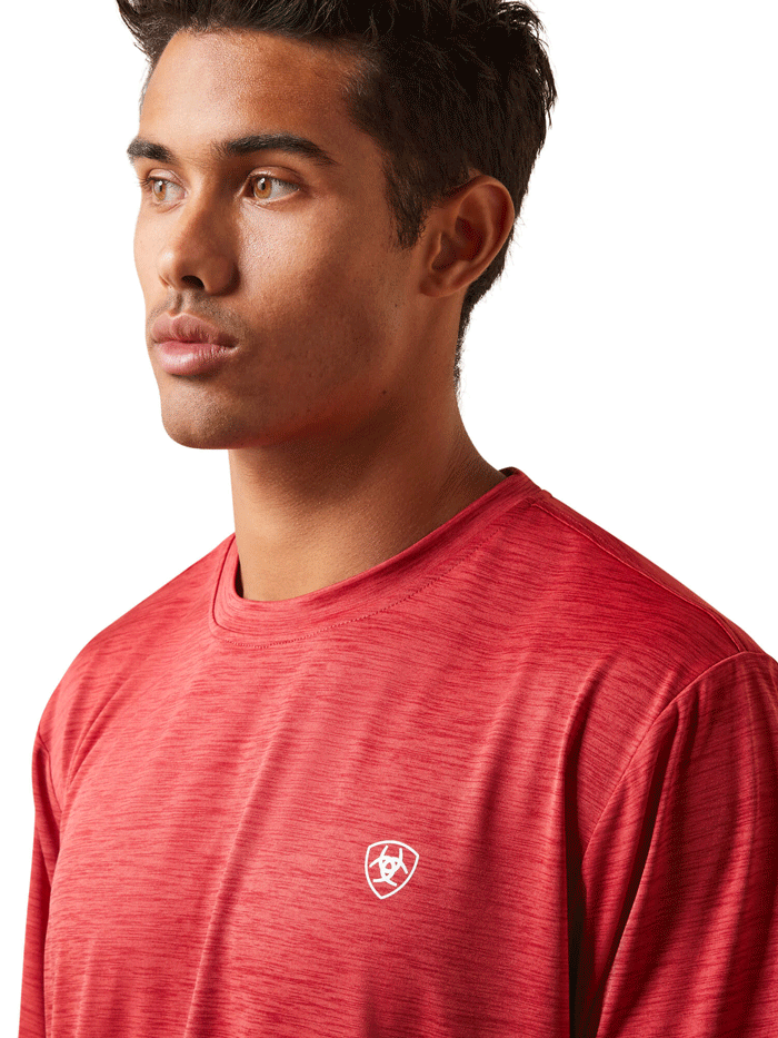Ariat Men's Charger Basic T-Shirt - Comfortable Cotton Scooter Tee for Casual Wear & Outdoor Activities