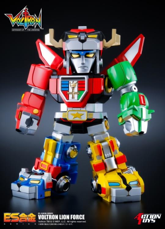Voltron: Defender of the Universe ES Gokin ES 25 Lion Force Die-Cast Action Figure - Collectible Anime Robot Toy for Display & Play | Perfect for Fans, Gift Giving & Anime Collections