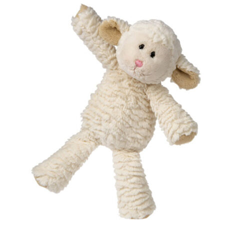Fluffy Marshmallow Lamb Plush Toy - Soft & Cuddly Stuffed Animal for Kids, Perfect for Gifts, Bedtime & Nursery Decor
