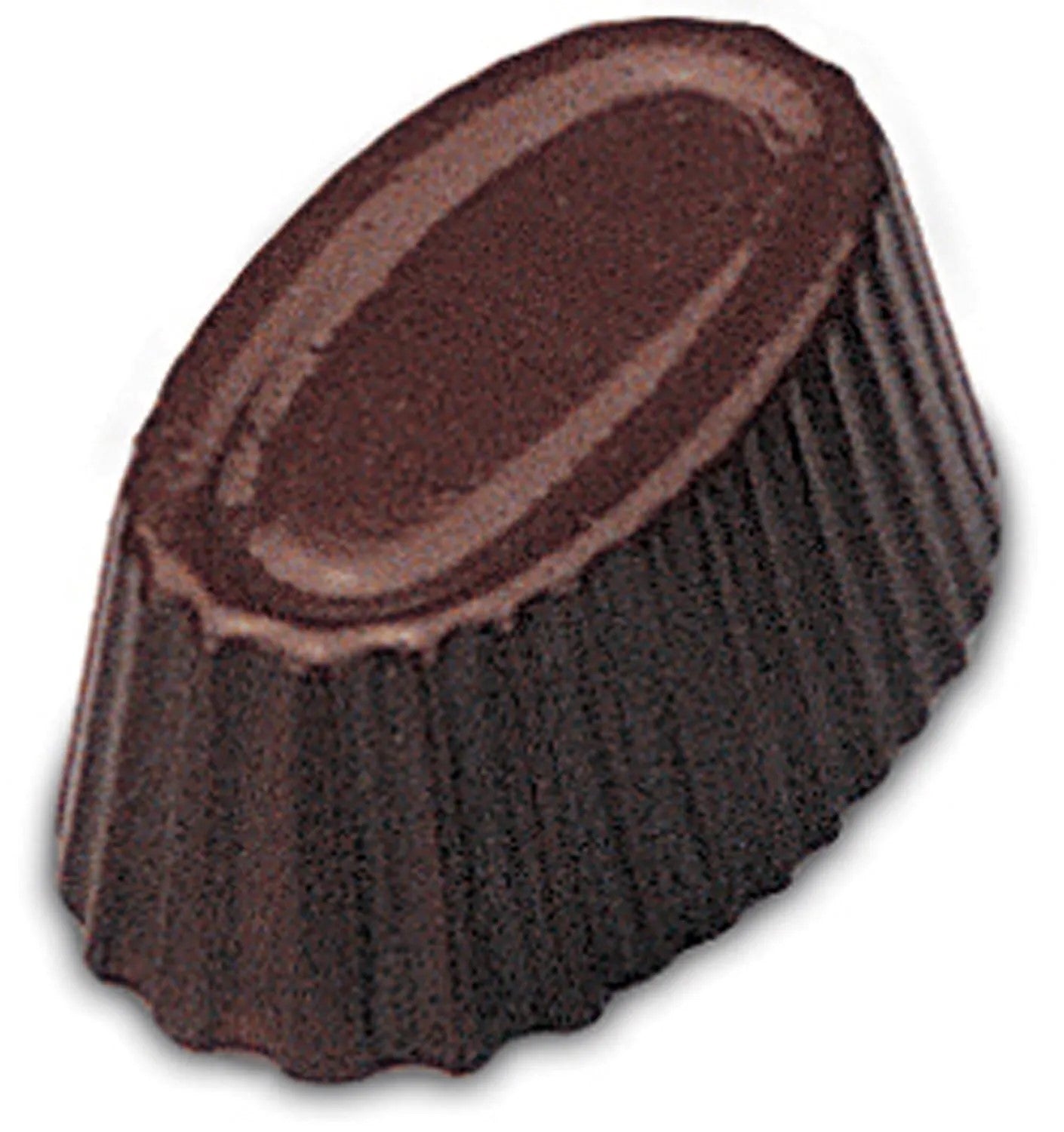 36-Cavity Fluted Oval Chocolate Mold for Baking, Candy Making & Desserts – Perfect for DIY Treats, Party Favors & Holiday Gifts