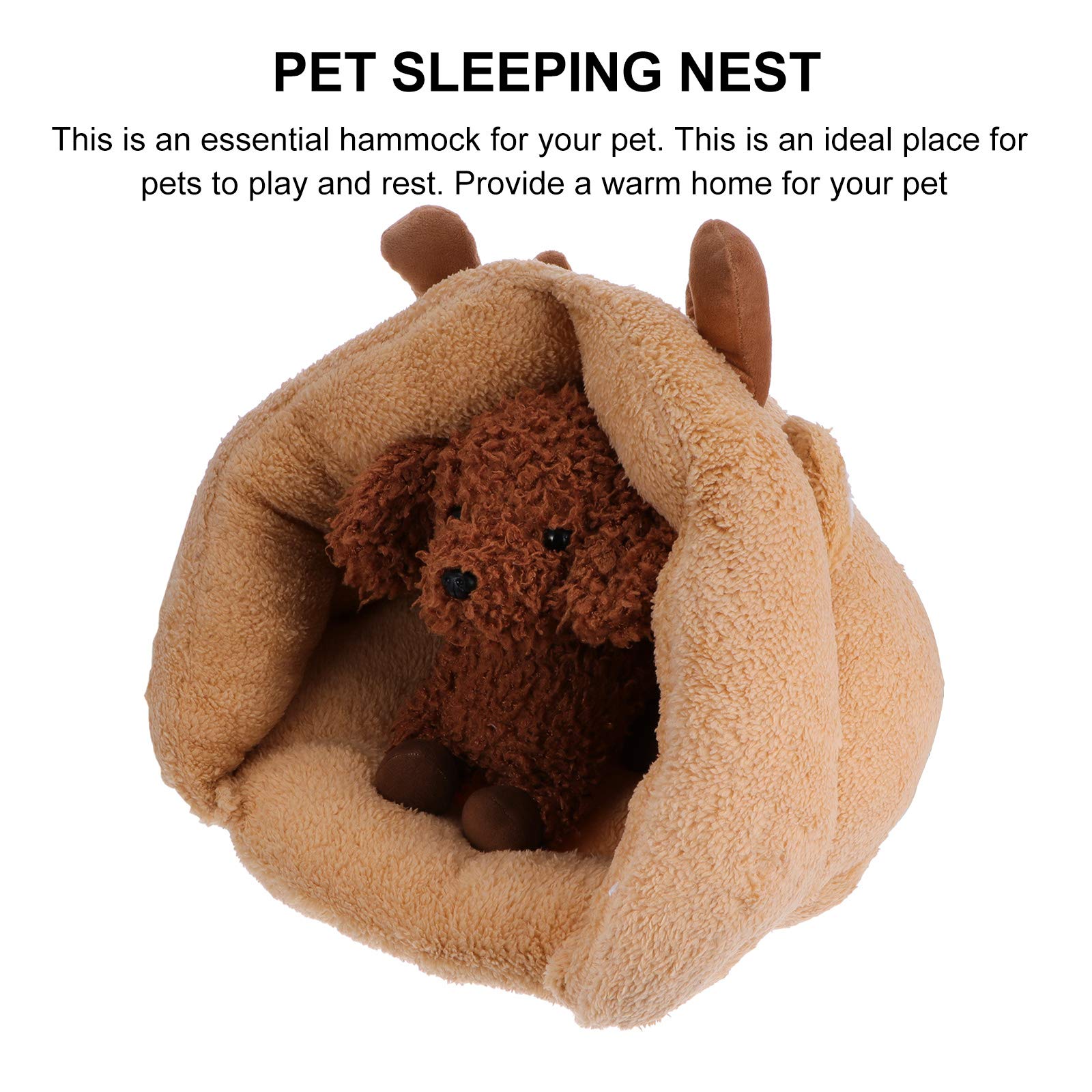 Warm Cat Sleeping Bag Nest - Cozy Pet Bed for Winter Sleep