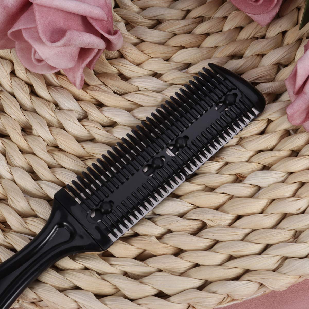 Professional Hair Clipper Comb & Razor Kit - Slim Haircut Shaper Tool for Men & Women - Barber Scissors & Blade for Precision Styling at Home or Salon
