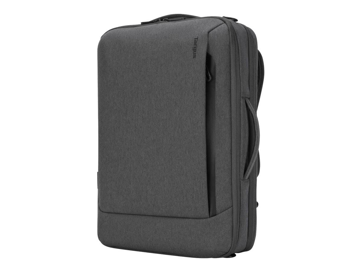 Targus Cypress Convertible Backpack - EcoSmart Business & School Laptop Backpack Fits 15.6 Inch Notebook - Gray (TBB58702GL) - Perfect for Commuting, College & Business Travel