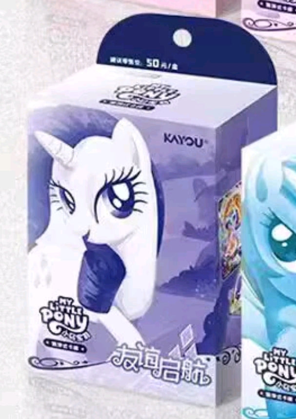 2025 Kayou My Little Pony Trading Card Game - 100+ Battle Cards Collection Box | TCG Collectible Cards for Kids & Adults | Perfect for Game Nights, Birthday Gifts & Trading Events