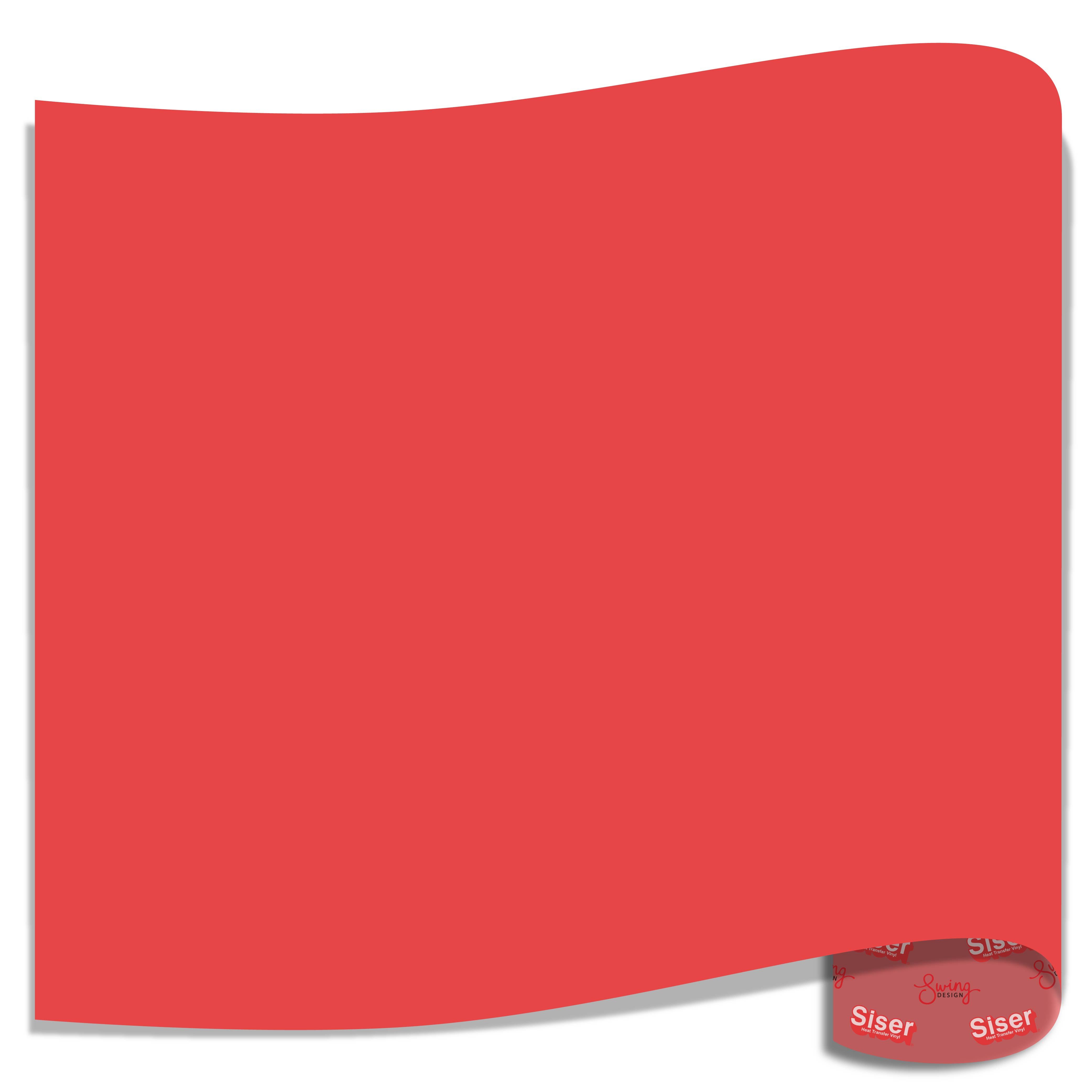 Siser EasyWeed Heat Transfer Vinyl (HTV) - Premium Hibiscus Design for DIY T-Shirts, Tote Bags & Apparel Customization - Perfect for Crafting, Gifts & Small Business Projects