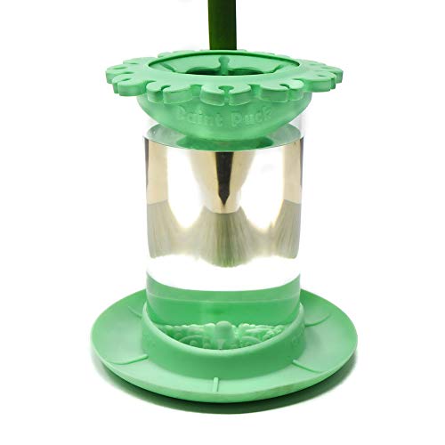 All-in-One Paint Brush Cleaner Cup for Acrylic & Watercolor - Studio & Classroom Use
