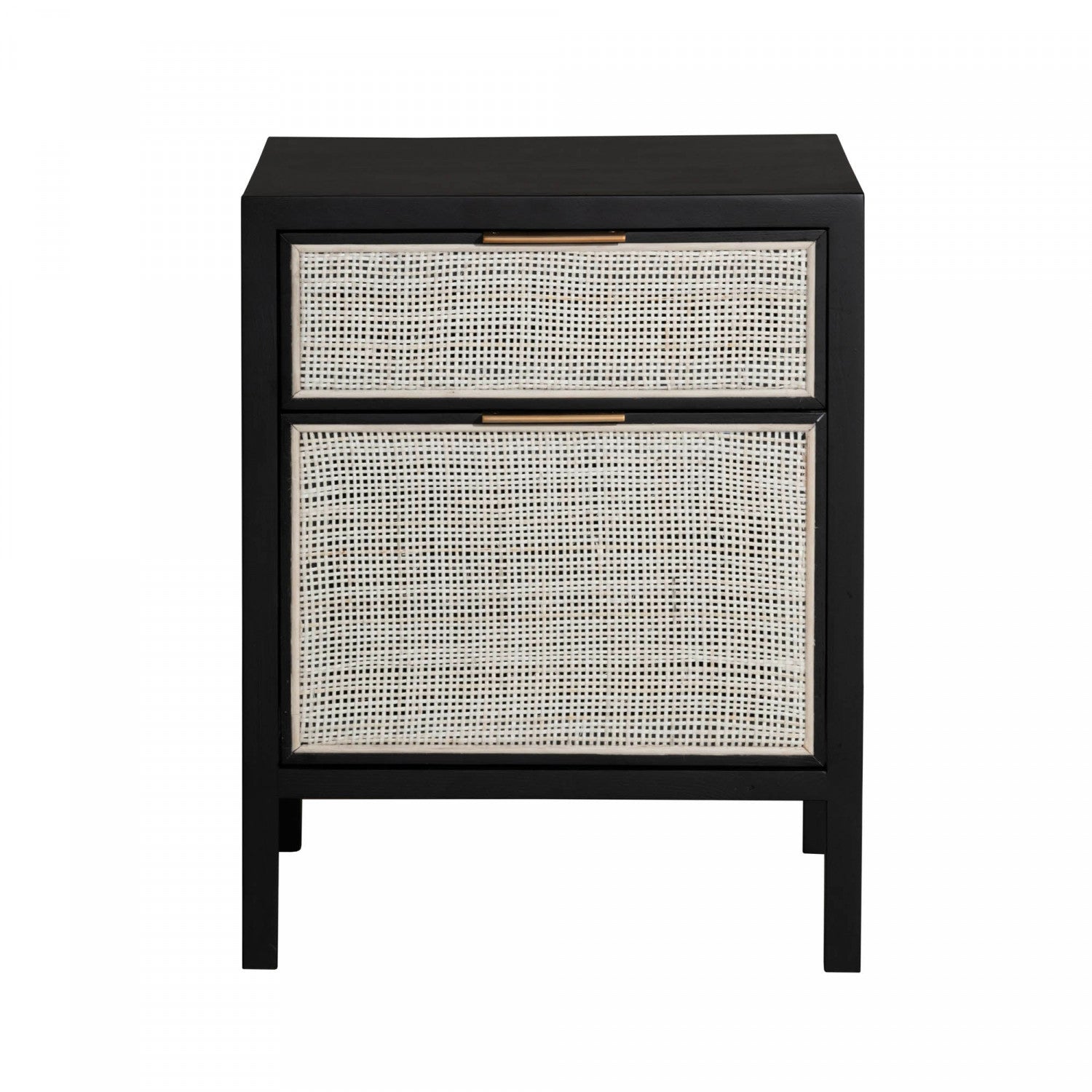 Sturdy Nurelle 2-Drawer Filing Cabinet in Ebony - Perfect for Home Office & Business Document Storage