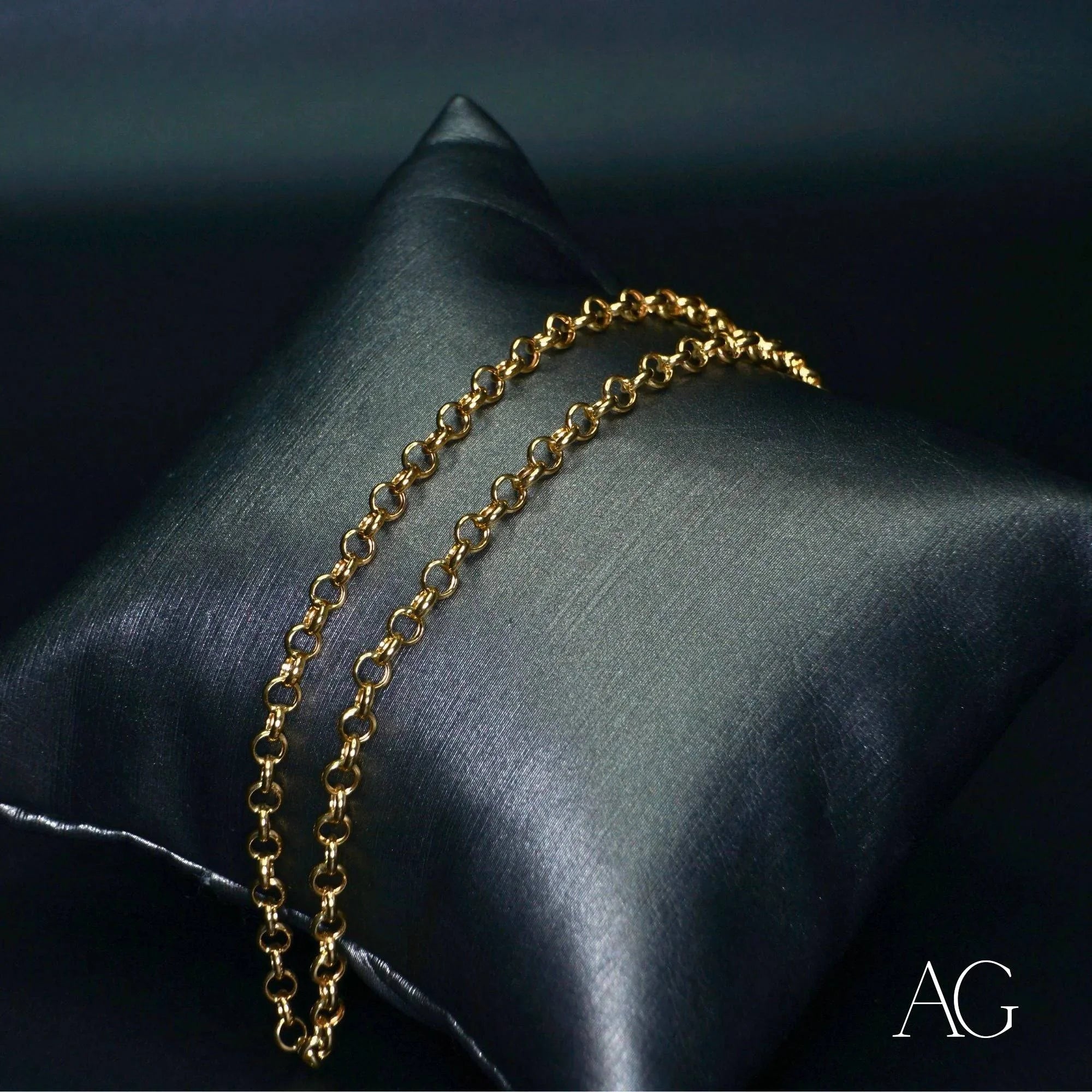 18K Gold Anklet for Women - Timeless Elegant Ankle Bracelet - Perfect for Beach, Wedding & Everyday Wear