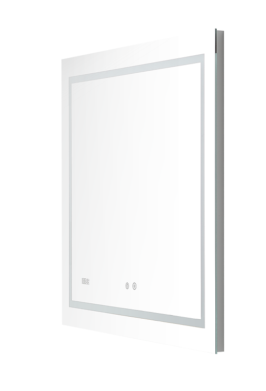 Aquadom Daytona 36x36 Inch LED Bathroom Mirror with Dimmable Lights - Modern Vanity Mirror for Makeup, Shaving & Home Decor
