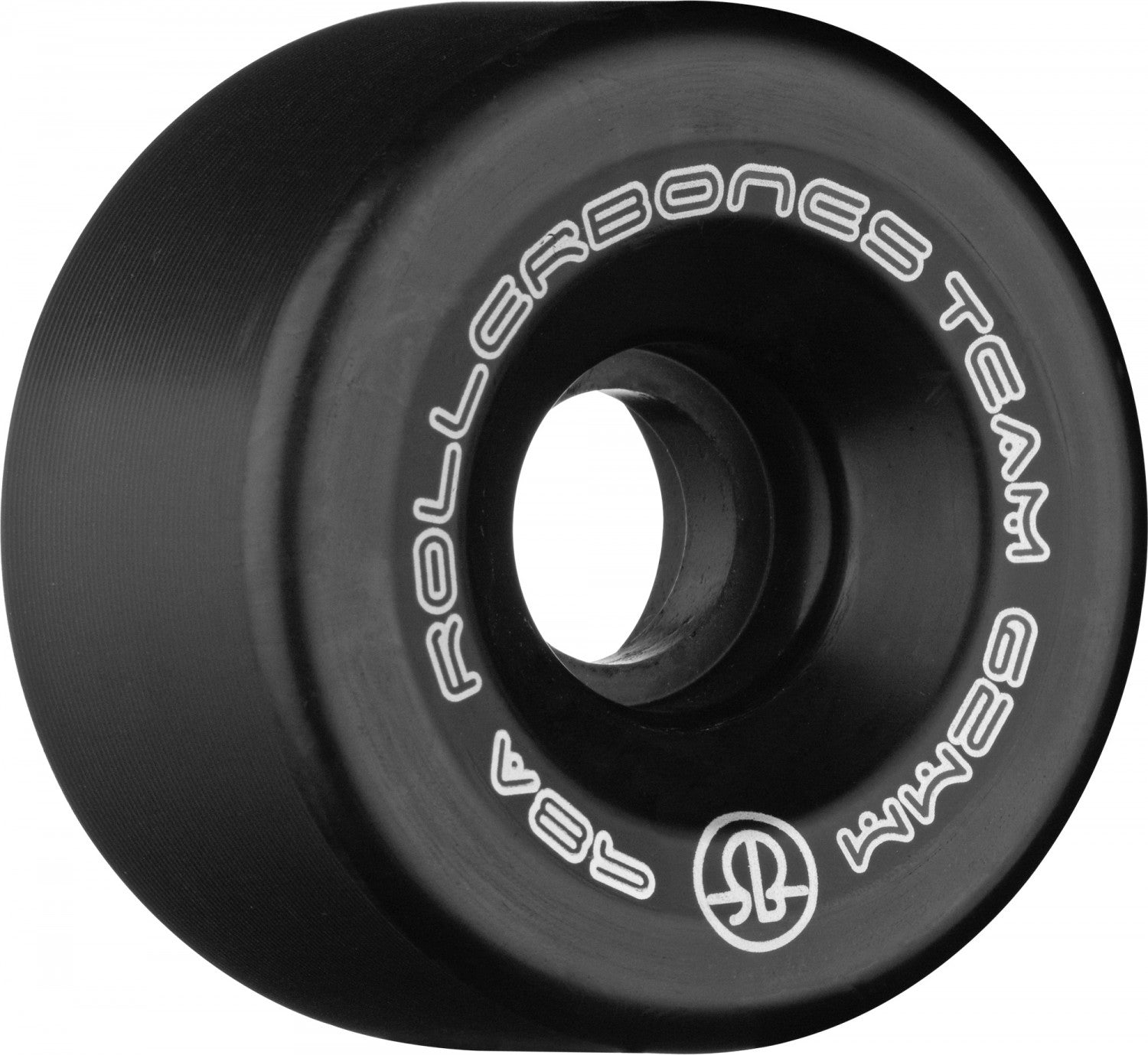 Rollerbones Team Logo Wheels 62mm 98a 8 Pack - Premium Roller Skating Wheels for Speed, Durability & Performance - Perfect for Indoor & Outdoor Skating, Derby, Rink & Street Use
