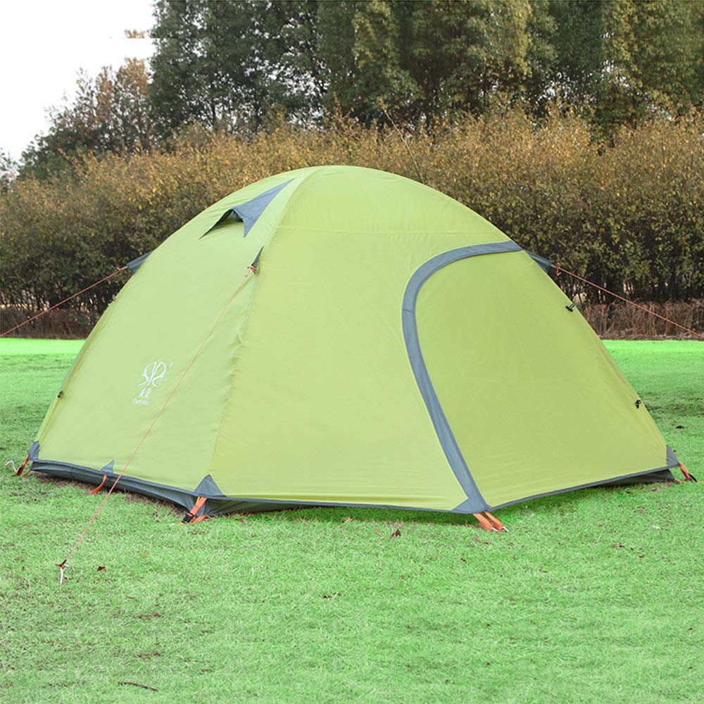 Automatic Pop-Up Camping Tent for Outdoor Adventures - 3 Color Options (Green, Blue, Orange) - Easy Setup Instant Shelter for Hiking, Beach & Backpacking