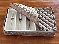Bronze Quilted Polyester