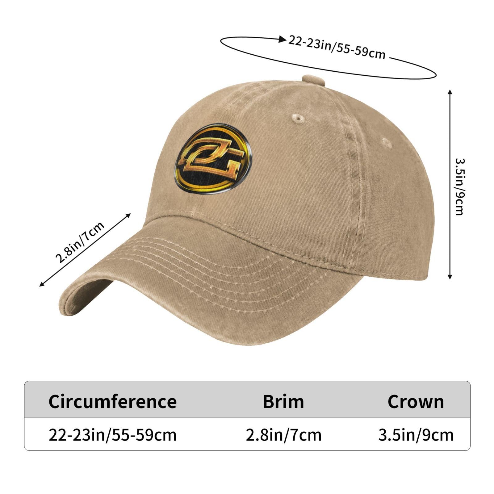 Optic Gaming Unisex Adjustable Baseball Cap - Stylish Snapback Hat for Men & Women - Perfect for Outdoor Sports, Gaming Events & Daily Wear