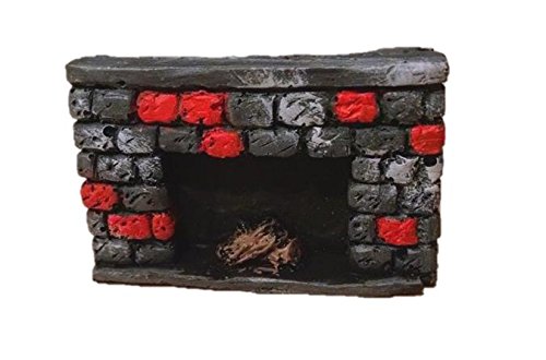 28mm Scale Pre-Painted Fireplace Dungeon Terrain Accessories for D&D, Pathfinder & Tabletop RPG Scenery - Perfect for Taverns, Castles & Fantasy Battle Maps