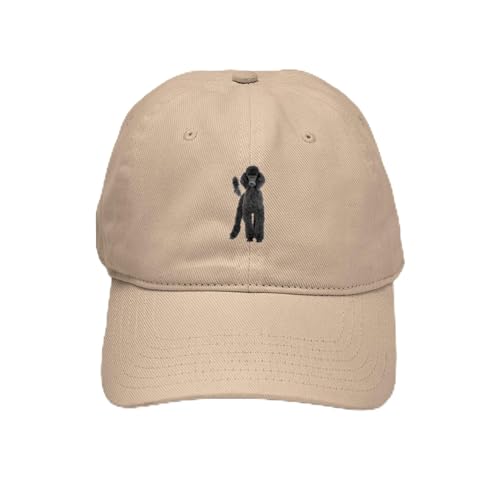 Khaki - Poodle Picture Cap