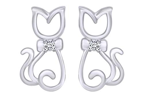 White Gold Over : Cubic Zirconia