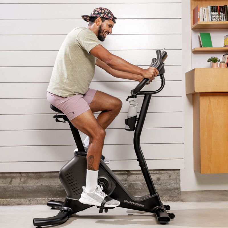 Schwinn 590U 100952 Programmable Exercise Bike - Indoor Cycling Bike for Home Gym, Cardio Workout & Fitness Training