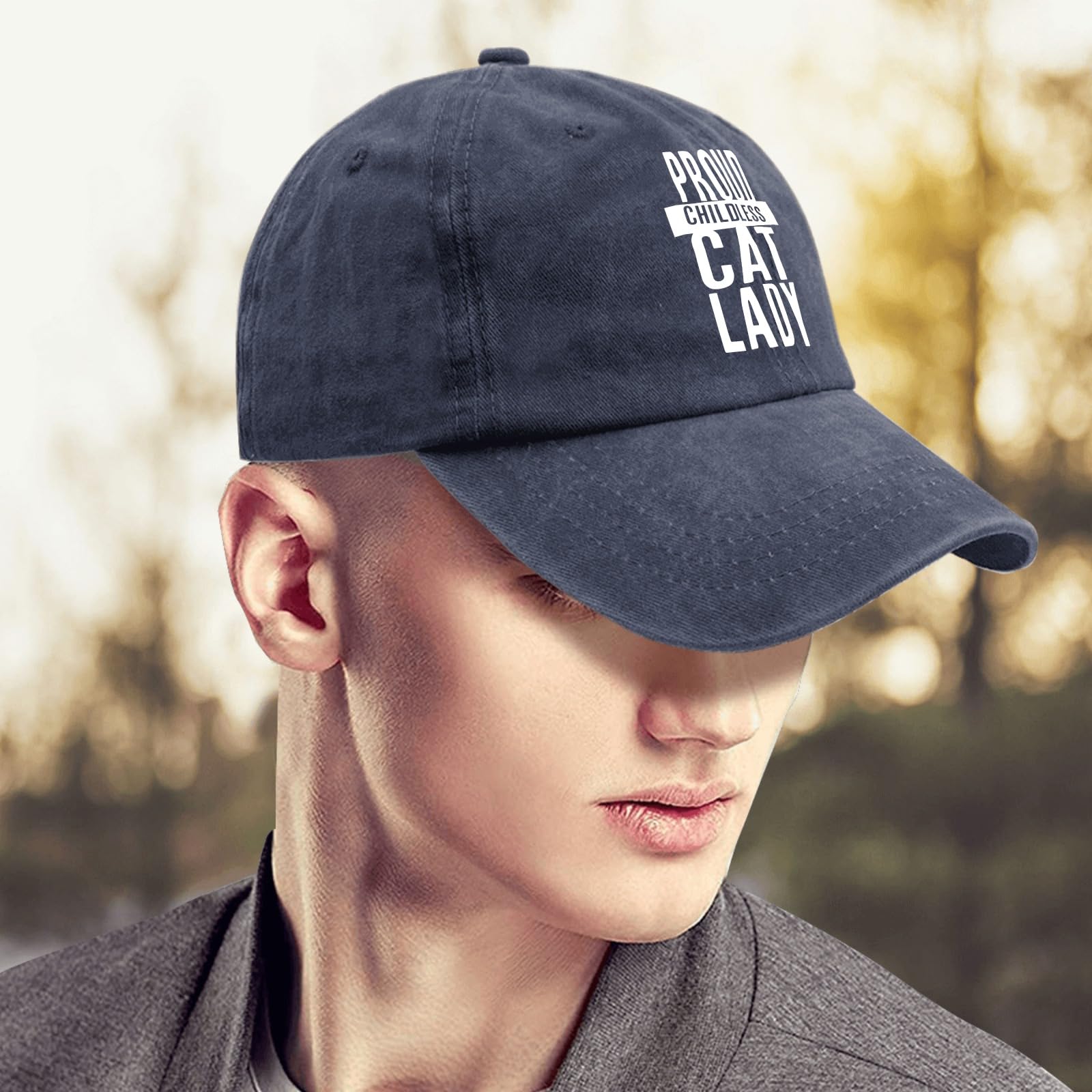 Lightweight Hiking & Outdoor Sun Hat for Women & Men - Breathable UV Protection Cap in Navy Blue - Perfect for Camping, Beach, Travel & Summer Adventures
