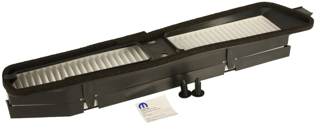 Mopar W0133-1926709-MPR ACC Cabin Air Filter Set - Premium Particulate Filter for Cleaner Air | Perfect for Dodge, Chrysler, Jeep & Ram Vehicles | Improves HVAC System Performance & Reduces Allergens
