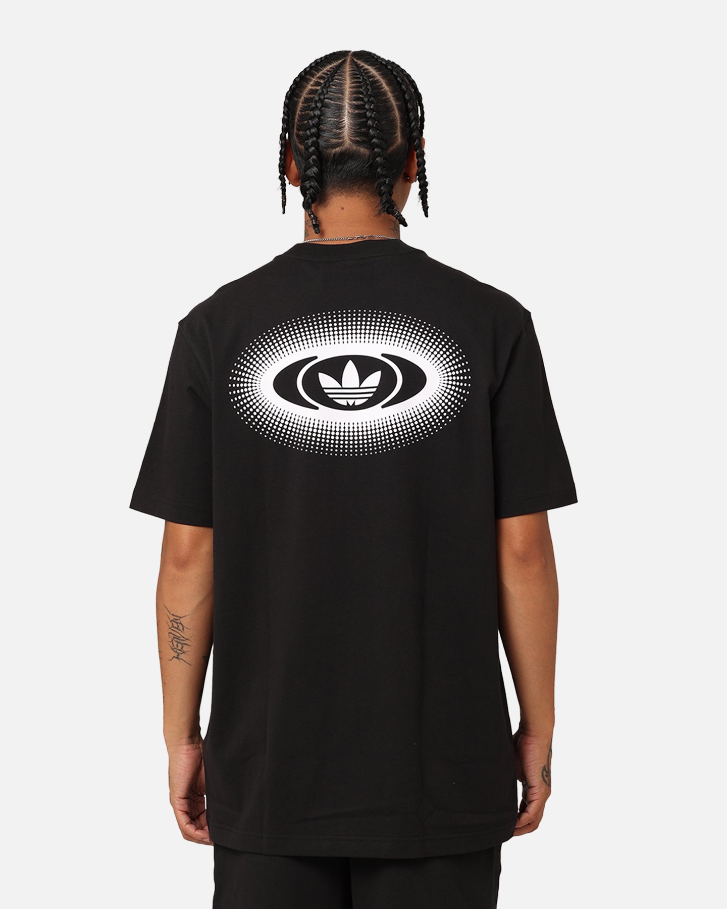 Adidas Rekive Graphic T-Shirt for Men - Black Cotton Short Sleeve Tee - Casual Wear, Street Style & Everyday Outfits