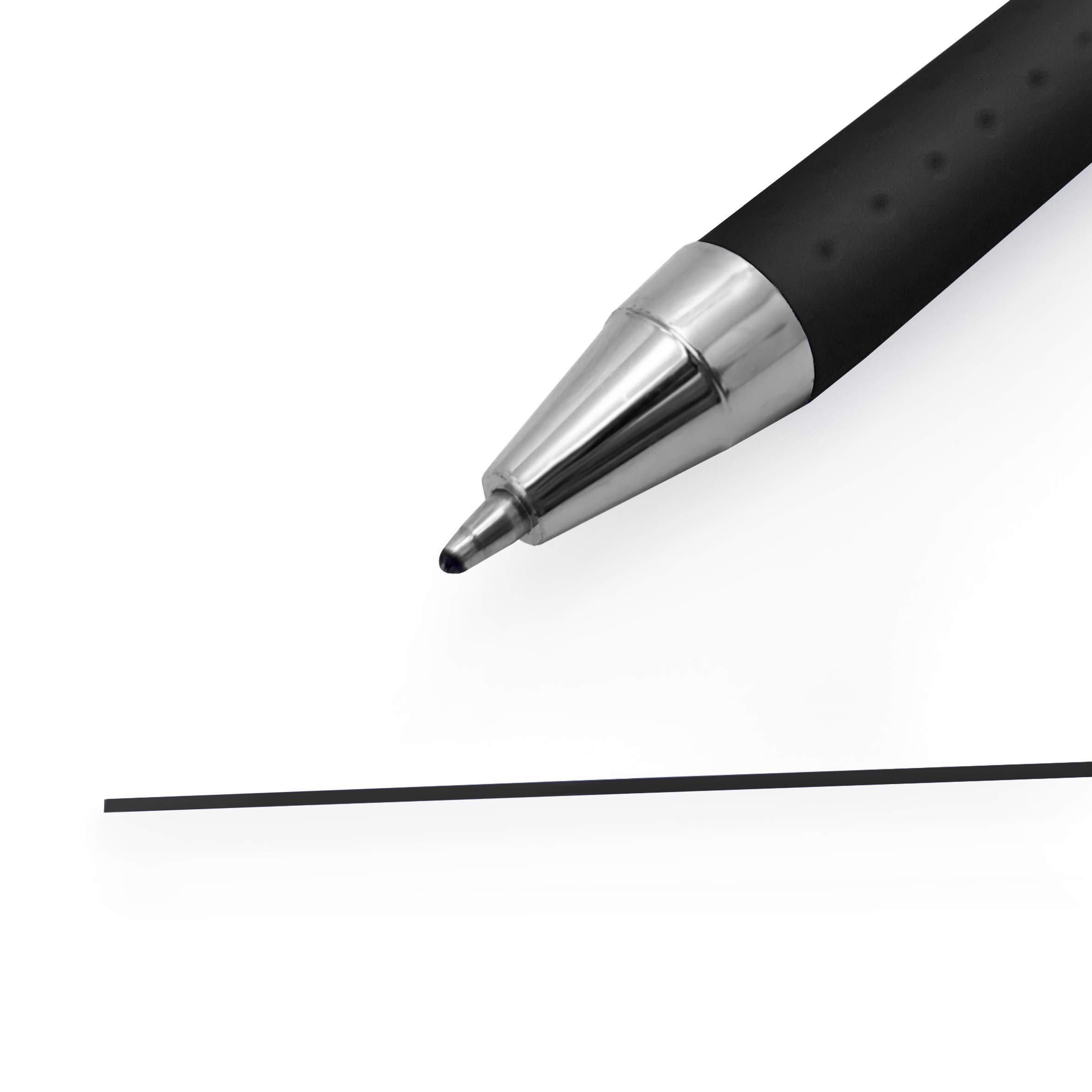 Zebra Classic Z-Grip Flight Ballpoint Pens 1.2mm - Black & Blue Ink - 20 Pack - Smooth Writing for Office, School & Everyday Use