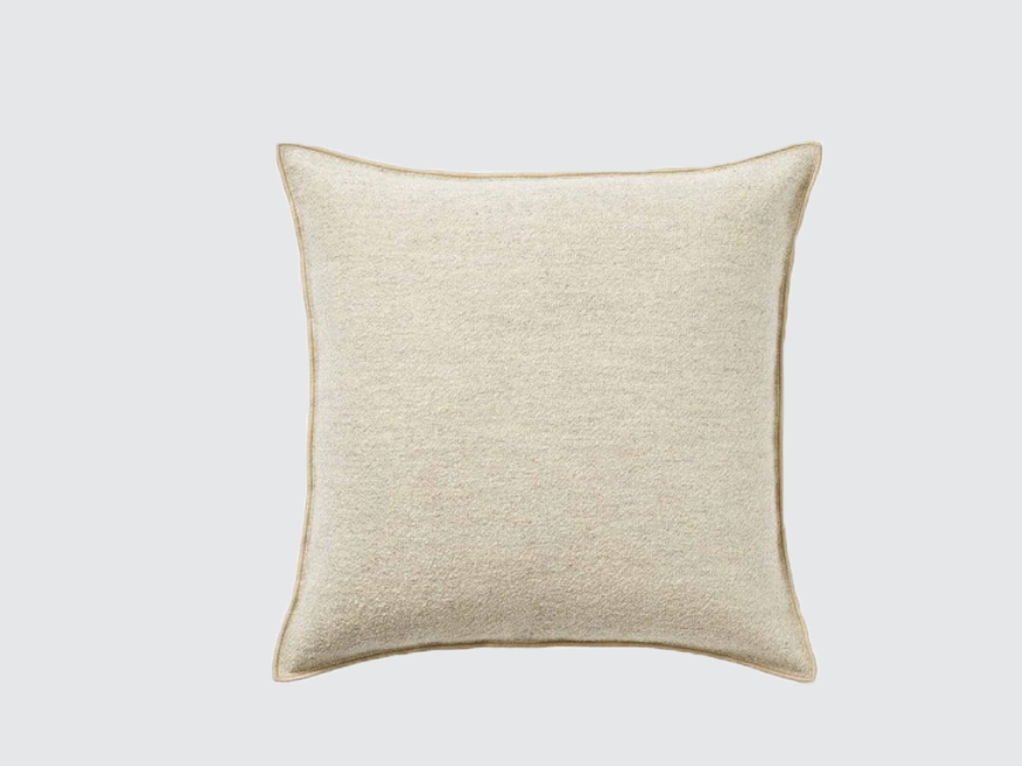 Alberto Cushion - Soft & Comfortable Nougat-Colored Home Decor Pillow for Living Room, Bedroom, or Sofa