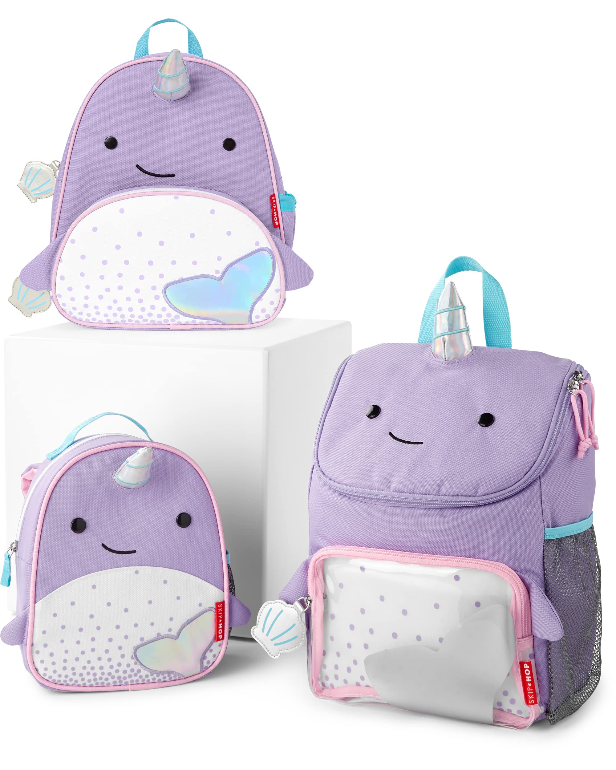 Skip Hop Zoo Little Kid Backpack - Cute Animal-Themed Backpack for Toddlers & Preschoolers - Perfect for School, Daycare, Travel & Outdoor Adventures