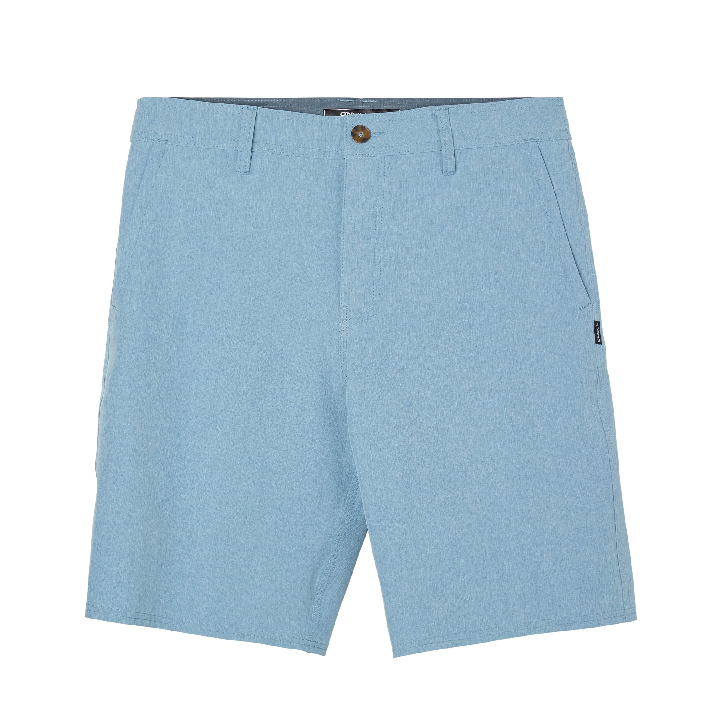 **Men's Reserve Heather 21 Hybrid Shorts - Blue Shadow, Size 42 | Comfortable & Stylish for Gym, Running & Casual Wear**